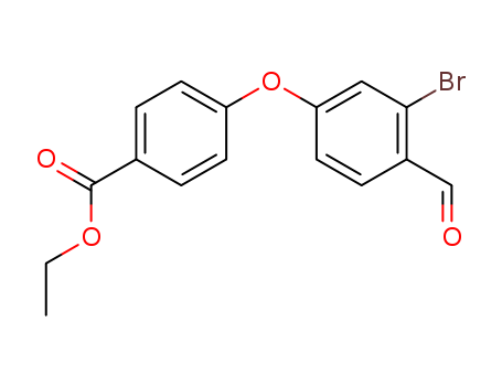 ethyl 4-(3-bromo-4-formylphenoxy)benzoate