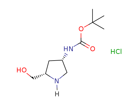 (2R,4S)-2-hydroxymethyl-4-BOC-amino Pyrrolidine-HCl