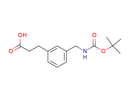 3-(3-((TERT-BUTOXYCARBONYLAMINO)METHYL)PHENYL)PROPANOIC ACID