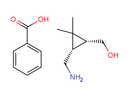 ((1R,3S)-3-(aminomethyl)-2,2-dimethylcyclopropyl)methanol benzoate