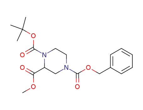 N-1-BOC-4-CBZ-2-PIPERAZINECARBOXYLIC ACID METHYL ESTER