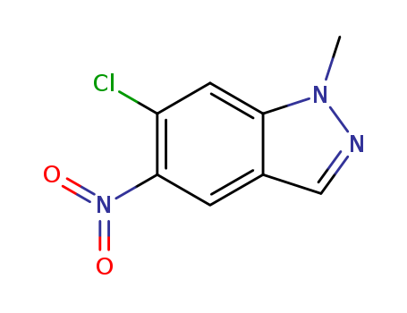 6-chloro-1-methyl-5-nitro-1H-indazole