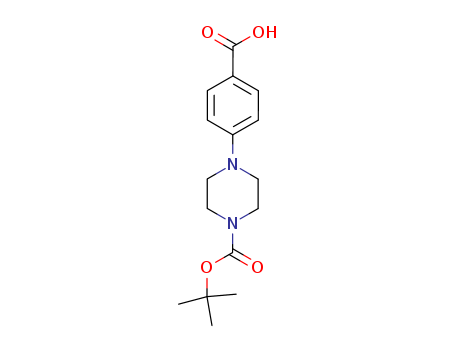 1-(4-carboxyphenyl)-4-Boc piperazine