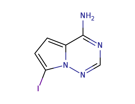 7-iodopyrrolo[2,1-f][1,2,4]triazin-4-amine