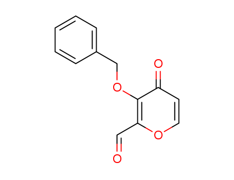 2-(3-(benzyloxy)-4-oxo-4H-pyran-2-yl)acetaldehyde