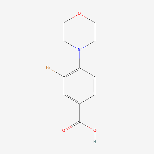 3-bromo-4-morpholinobenzoic acid