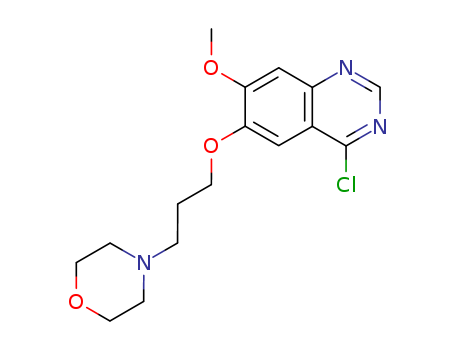 4-(3-(4-chloro-7-methoxyquinazolin-6-yloxy)propyl)morpholine