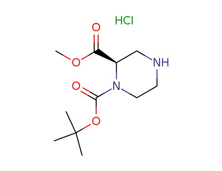 R)-1-N-BOC-piperazine-2-carboxylic acid methylester-HCl