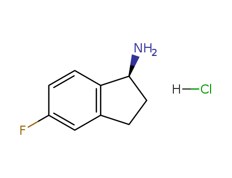 (S)-5-FLUORO-2,3-DIHYDRO-1H-INDEN-1-AMINE-HCl