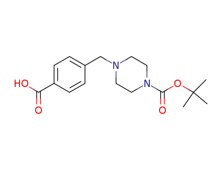 1-(4-carboxyphenylmethyl)-4-Boc piperazine