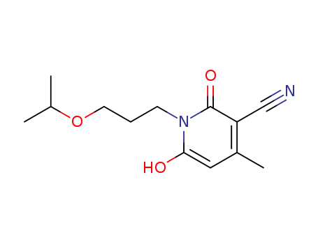 1-ISOPROXYPROPYL-1,2-DIHYDRO-6-HYDROXY-4-METHYL-2-OXO-3-PYRIDINECARBONITRILE