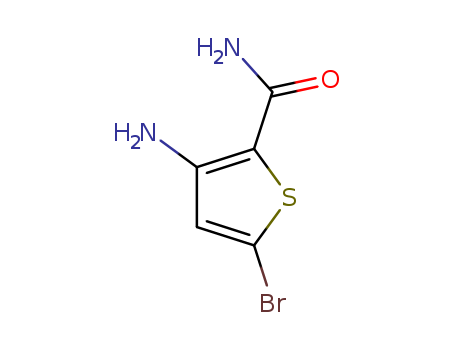 3-amino-5-bromothiophene-2-carboxamide