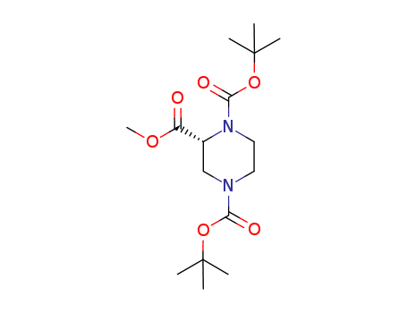 (R)-1,4-di-Boc-piperazine-2-carboxylic acid methyl ester