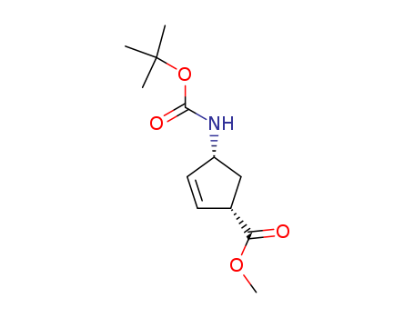 (1S,4R)-methyl 4-(Boc-amino)cyclopent-2-enecarboxylate