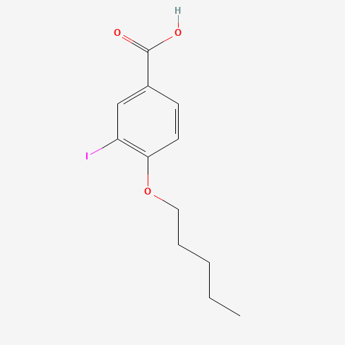 3-iodo-4-(pentyloxy)benzoic acid