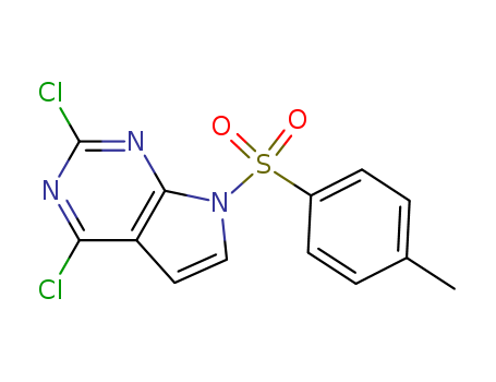 2,4-dichloro-7-tosyl-7H-pyrrolo[2,3-d]pyrimidine