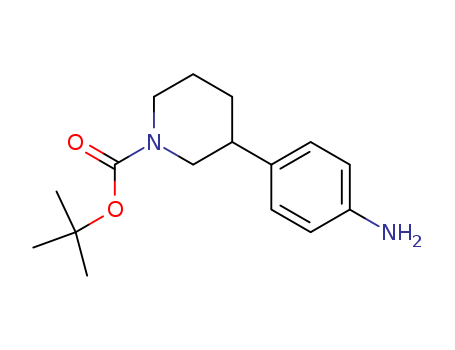 tert-butyl 3-(4-aminophenyl)piperidine-1-carboxylate