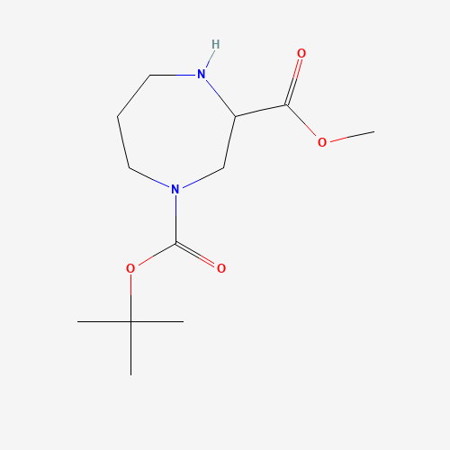 1-Boc-1,4-diazepane-3-carboxylic acid methylester-HCl