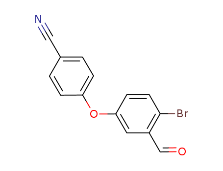 4-(4-bromo-3-formylphenoxy)benzonitrile