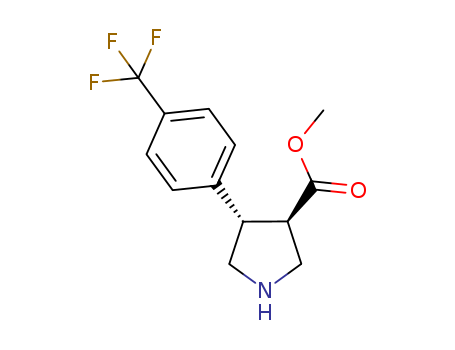 Trans-methyl 4-(4-(trifluoromethyl)phenyl)pyrrolidine-3-carboxylate