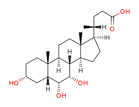 (R)-4-((3R,5R,6R,7S,8S,9S,10R,13R,14S,17R)-3,6,7-trihydroxy-10,13-dimethylhexadecahydro-1H-cyclopenta[a]phenanthren-17-yl)pentanoic acid