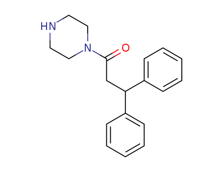 3,3-diphenyl-1-(piperazin-1-yl)propan-1-one