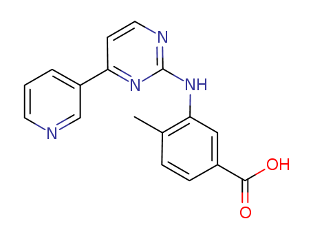 4-methyl-3-(4-(pyridin-3-yl)pyrimidin-2-ylamino)benzoic acid