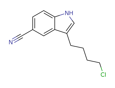 3-(4-chlorobutyl)-1H-indole-5-carbonitrile