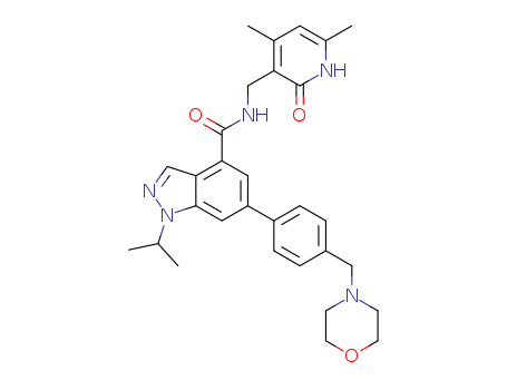 6-bromo-N-((4,6-dimethyl-2-oxo-1,2-dihydropyridin-3-yl)methyl)-1-isopropyl-1H-indazole-4-carboxamide