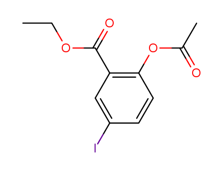 ethyl 2-acetoxy-5-iodobenzoate