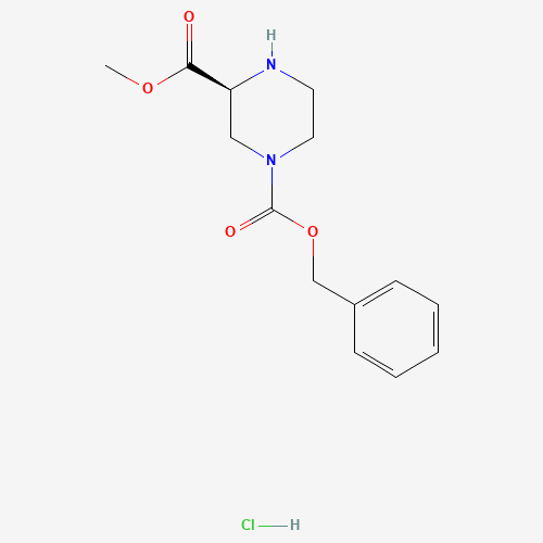 (S)-4-N-CBZ-PIPERAZINE-2-CARBOXYLIC ACID METHYL ESTER-HCl