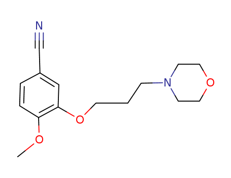 4-methoxy-3-(3-morpholinopropoxy)benzonitrile