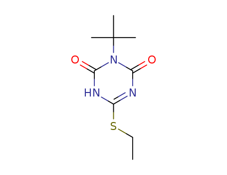 3-(tert-butyl)-6-(ethylthio)-1,3,5-triazine-2,4(1H,3H)-dione