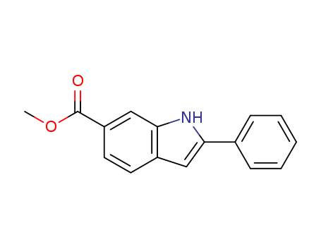 methyl 2-phenyl-1H-indole-6-carboxylate