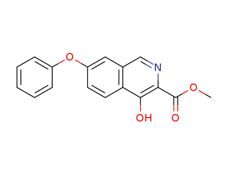 methyl 4-hydroxy-7-phenoxyisoquinoline-3-carboxylate