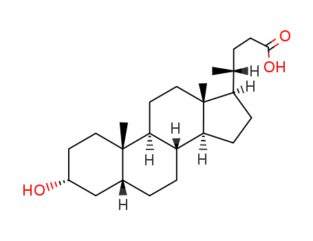 (R)-4-((3R,5R,8R,9S,10S,13R,14S,17R)-3-hydroxy-10,13-dimethylhexadecahydro-1H-cyclopenta[a]phenanthren-17-yl)pentanoic acid