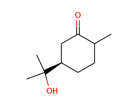 (2R,5R)-5-(2-hydroxypropan-2-yl)-2-methylcyclohexan-1-one