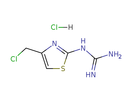 2-(4-(chloromethyl)thiazol-2-yl)guanidine HCl