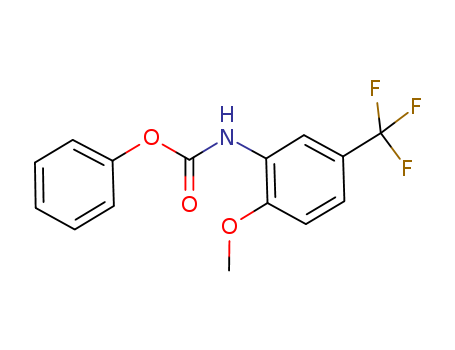 phenyl (2-methoxy-5-(trifluoromethyl)phenyl)carbamate