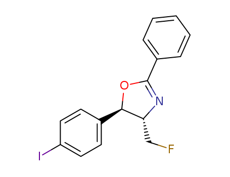 (4S,5R)-4-(fluoromethyl)-5-(4-iodophenyl)-2-phenyl-4,5-dihydrooxazole