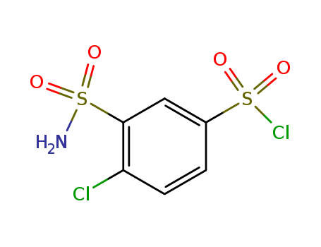 2-CHLORO-5-(CHLOROSULFONYL)-BENZENESULFONAMIDE