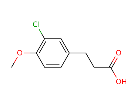 3-(3-CHLORO-4-METHOXYPHENYL)PROPIONIC ACID