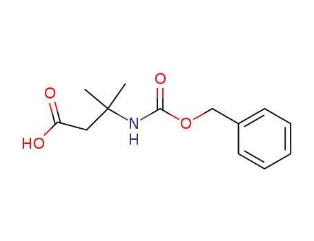 3-(benzyloxycarbonylamino)-3-methylbutanoic acid