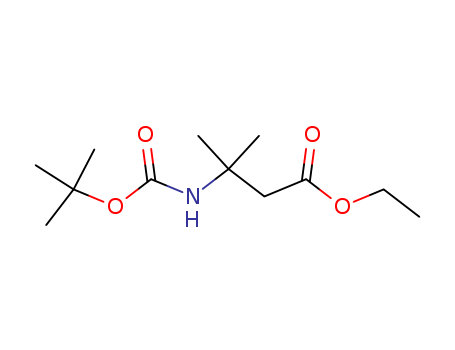 ethyl 3-(tert-butoxycarbonylamino)-3-methylbutanoate