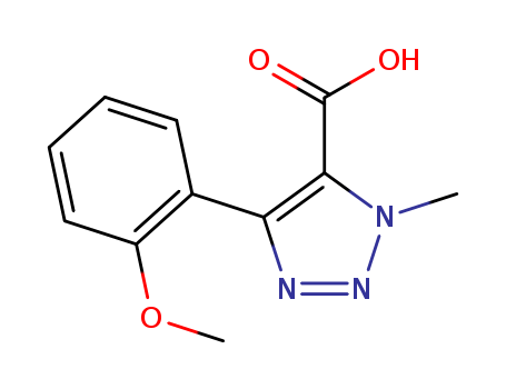 4-(2-methoxyphenyl)-1-methyl-1H-1,2,3-triazole-5-carboxylic acid