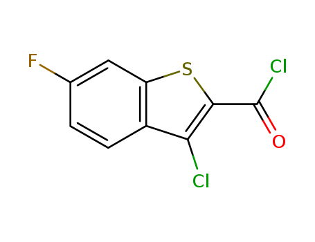 3-chloro-6-fluorobenzo[b]thiophene-2-carbonyl chloride