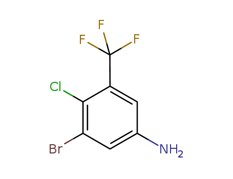 3-BROMO-4-CHLORO-5-(TRIFLUOROMETHYL)ANILINE