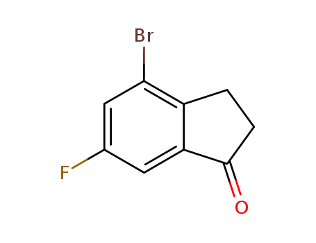 4-BROMO-6-FLUOROINDAN-1-ONE