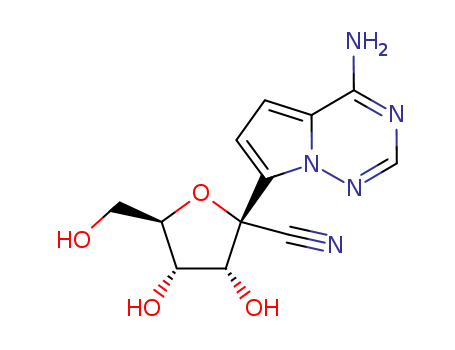 (2R,3R,4S,5R)-2-(4-aminopyrrolo[2,1-f][1,2,4]triazin-7-yl)-3,4-dihydroxy-5-(hydroxymethyl)tetrahydrofuran-2-carbonitrile