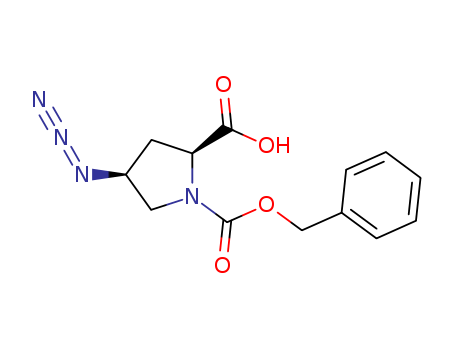 (2S,4S)-1-Cbz-4-azidopyrrolidine-2-carboxylic acid